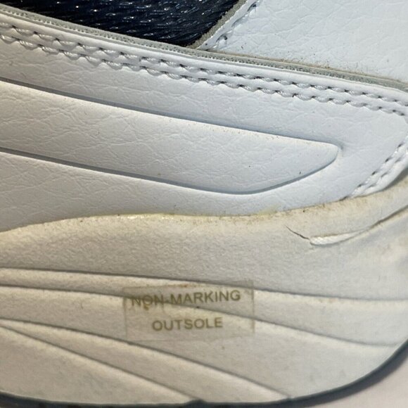 EZ Stride Men's Retro Sneakers Size 8 White Ultra-Zorb Comfort Vintage USA! NWT - Picture 4 of 16